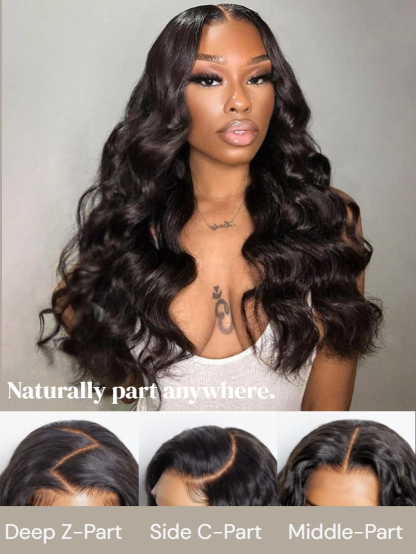 Sterly Glueless 7x6 HD Lace Wig Loose Body Lace Front Wigs Human Hair