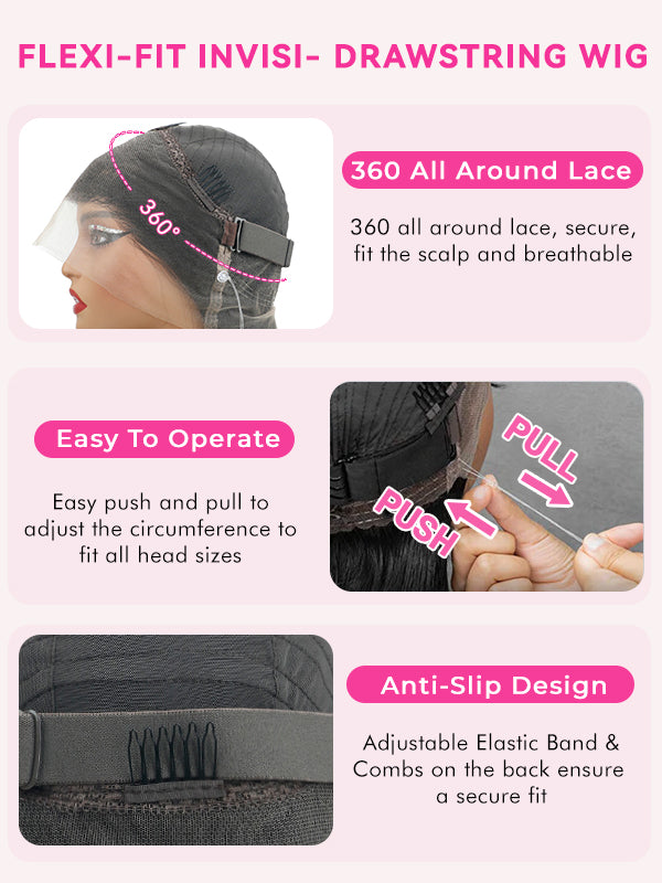 360 Lace Frontal Wigs Water Wave Human Hair Wigs For Women Sterly Hair - sterlyhair