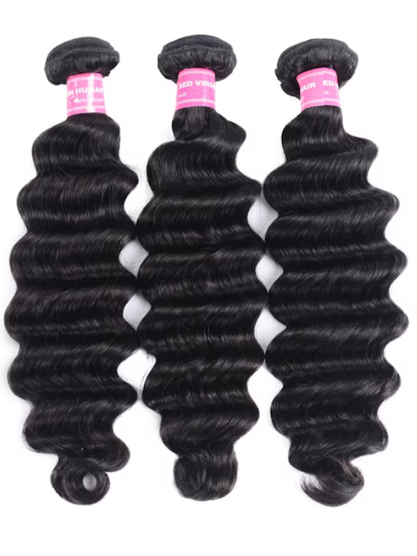 12A Bundles With Frontal | Loose Deep Wave Virgin Hair 3 Bundles with 13×4 Lace Frontal Hand-tied - sterlyhair