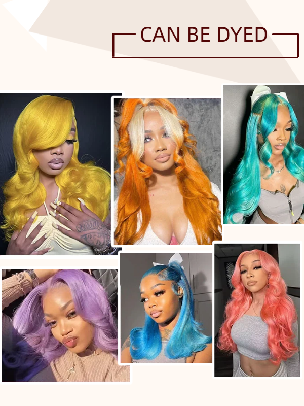 #613 Blonde 13x6 Full Frontal Lace Loose Body Wave Wigs Blonde Magic - sterlyhair