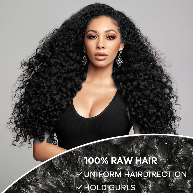 Raw Burmese Curly Bundles High Quality 100% Human Hair Sterly Hair