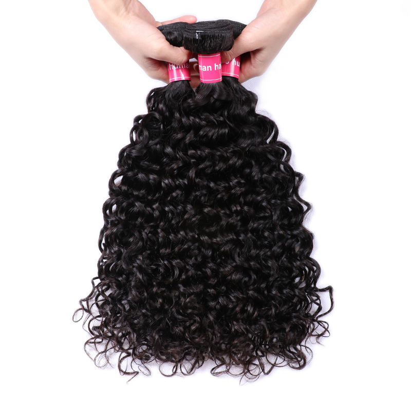 Sterly Hair Brazilian Virgin Hair 3/4 PCS Bundles Deal Water Wave Human Hair Extensions Bundles