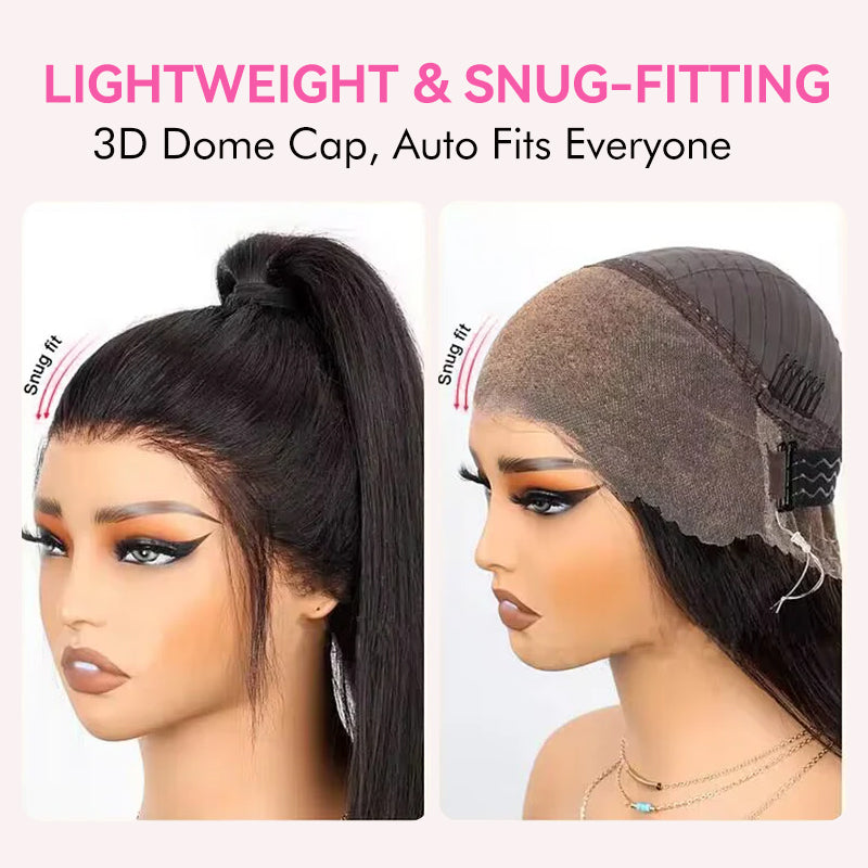 360 Lace Frontal Wigs Silk Straight Human Hair Wigs For Women Sterly Hair