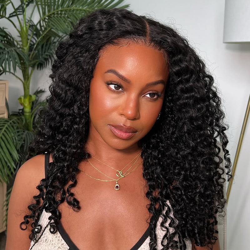360 Lace Frontal Wigs Burmese Curly Human Hair Wigs For Women Sterly Hair