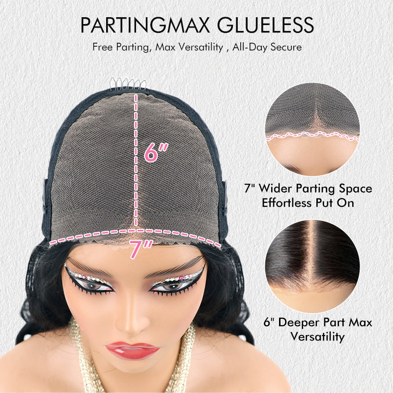 Affordable Glueless 7×6 Lace Kinky Straight Human Hair Wig Sterly Hair - sterlyhair