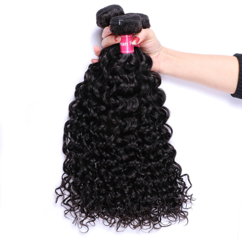 Sterly Hair Brazilian Virgin Hair 3/4 PCS Bundles Deal Water Wave Human Hair Extensions Bundles