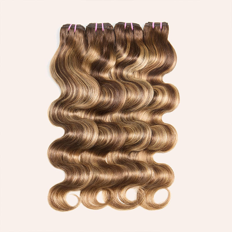 #4/27 Raw Body Wave Bundles High Quality 100% Human Hair Cuticle Aligned