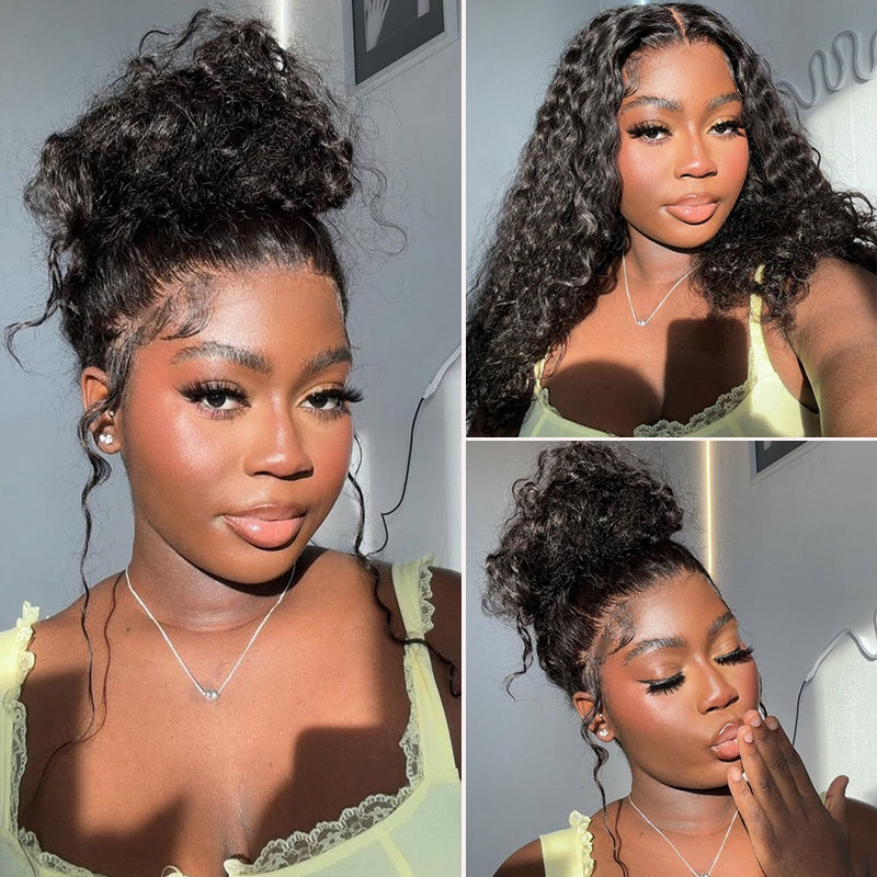 360 Lace Frontal Wigs Water Wave Human Hair Wigs For Women Sterly Hair - sterlyhair