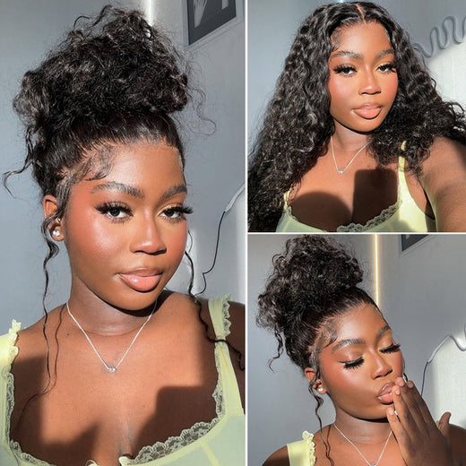 360 Lace Frontal Wigs Water Wave Human Hair Wigs For Women Sterly Hair - sterlyhair