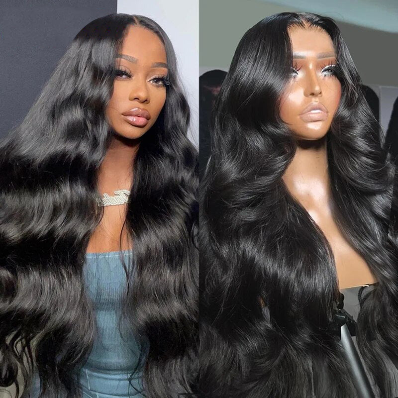 Glueless 13×6 Body Wave With Drawstring 100% Human Hair Wig Sterly Hair - sterlyhair