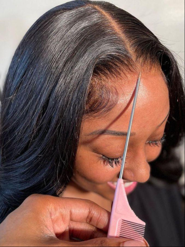 Glueless 13×6 Body Wave With Drawstring 100% Human Hair Wig Sterly Hair - sterlyhair