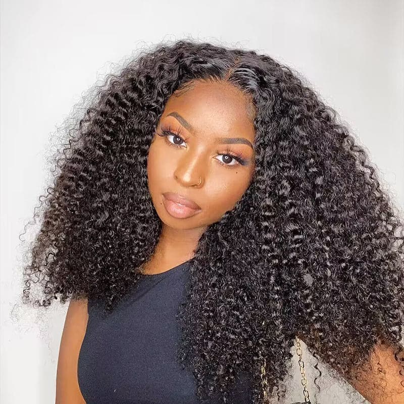 Sterly 5×5/13×6 Transparent Lace Curly Human Hair Wigs - sterlyhair