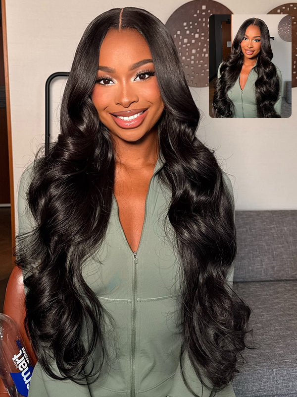 Raw Hair Wig | 13x6 HD Lace Full Frontal Wig Undetactable HD Lace Body Wave Human Hair Wig - sterlyhair