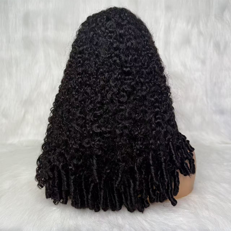 250% Density Super Double Drawn 13×6 Lace Burmese Curly Wig Premium Natural Color / Chocolate Brown - sterlyhair