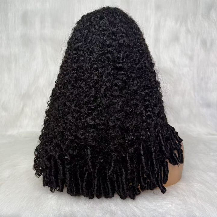 250% Density Super Double Drawn 13×6 Lace Burmese Curly Wig Premium Natural Color / Chocolate Brown - sterlyhair