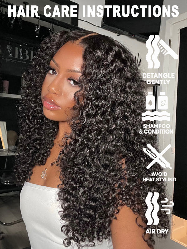 Raw Hair Wig | Burmese Curly Wig 7×6 / 13×6 Undetactable HD Lace Human Hair Wig