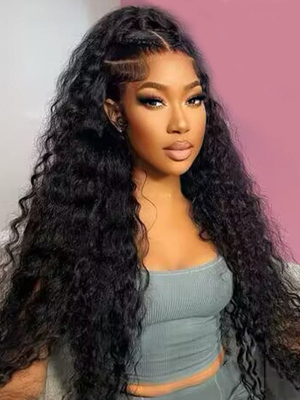 Deep Wave Full Lace Human Hair Wig Sterly 100% Human Hair Wigs - sterlyhair