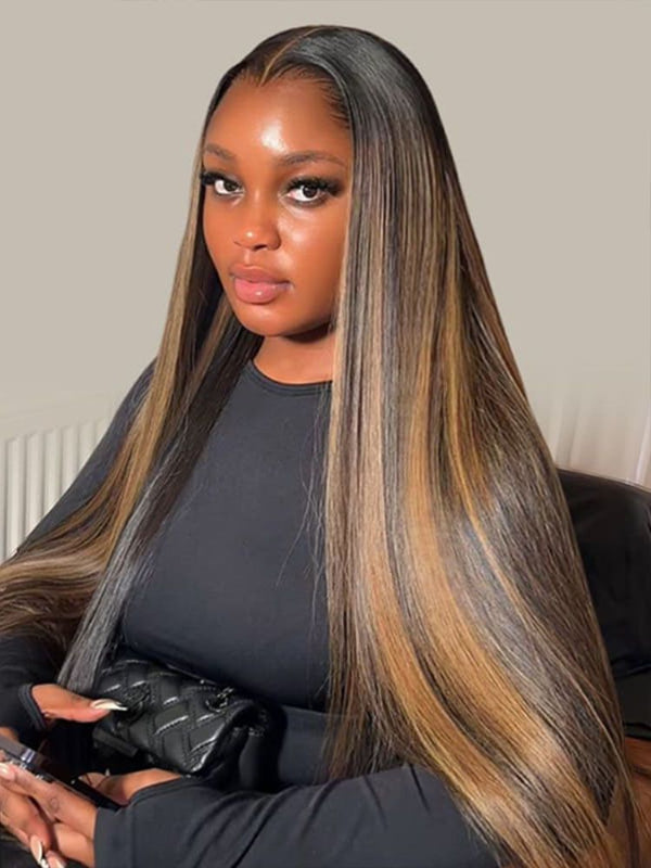 FB30 New Drawstring Straight V Part Wig No Leave Out And No Sew In Human Hair Wigs - sterlyhair
