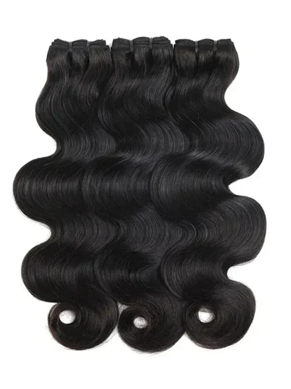 High Quality Double Drawn Raw Virgin Cuticle Aligned Body Wave Human Hair Bundles - sterlyhair