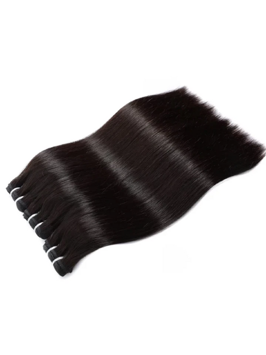 High Quality Double Drawn Raw Virgin Cuticle Aligned Straight Human Hair Bundles - sterlyhair