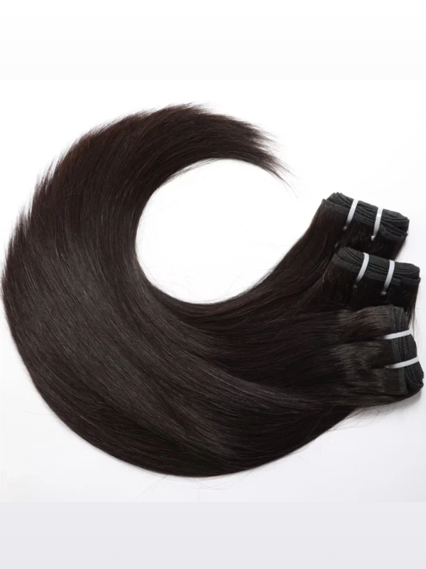 High Quality Double Drawn Raw Virgin Cuticle Aligned Straight Human Hair Bundles - sterlyhair