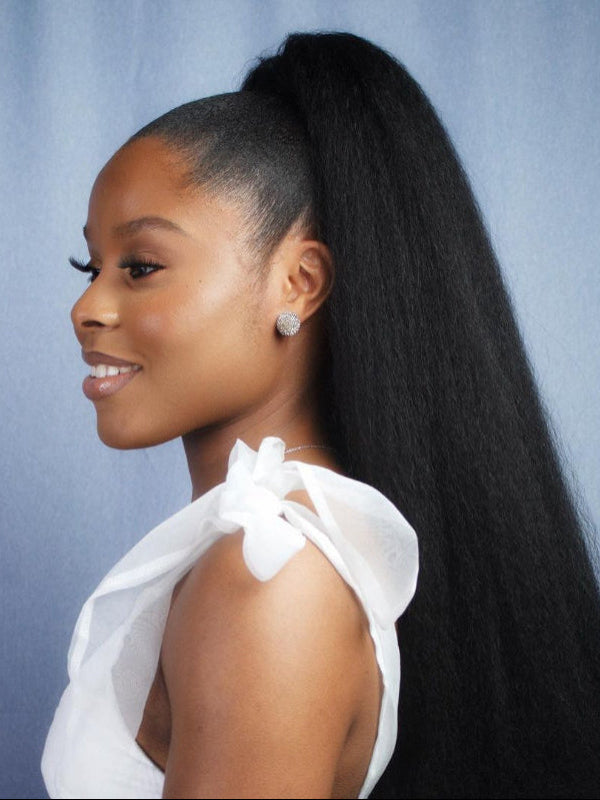 Kinky Straight Full Lace Human Hair Wig Sterly 100% Human Hair Wigs - sterlyhair
