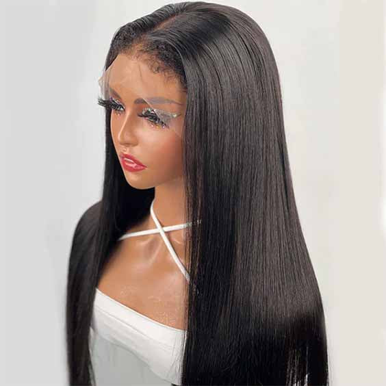 Type 4C Edges Wig | Wear and Go Glueless Straight 7×6/13×6 Human Hair Wigs