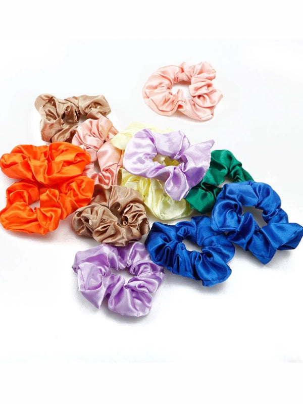NOT FOR SALE-STERLY Silk Scrunchy Satin Scrunchy (Random Color)