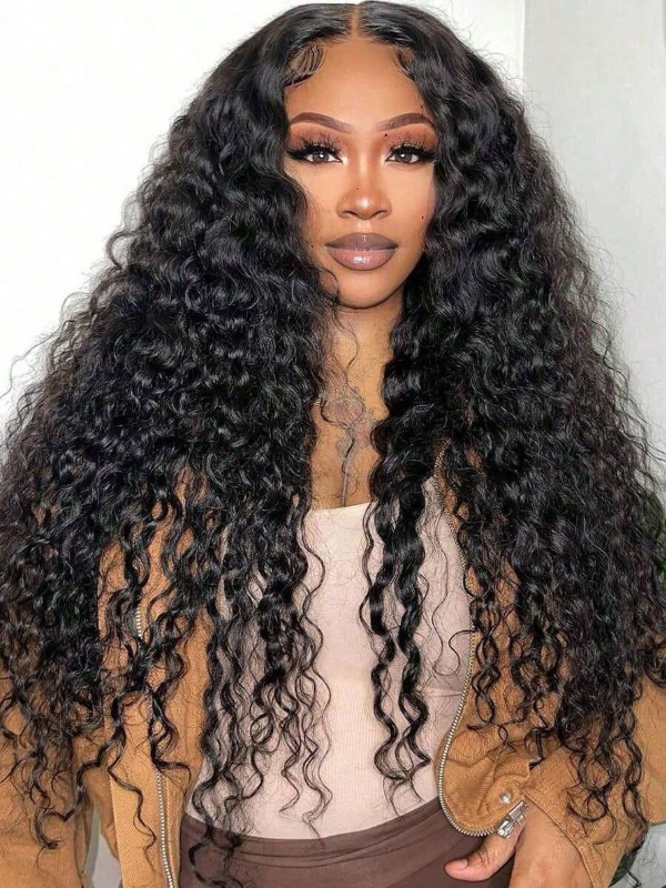 TikTok Hot | Affordable Glueless V Part Curly Wig No Leave Out No Sew In Human Hair Wigs