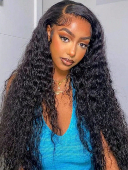 Part Max 9×6 Lace Wig Water Wave Glueless Wig Pre-Bleached Knots Pre-Cut HD Lace Wig Sterly Hair - sterlyhair