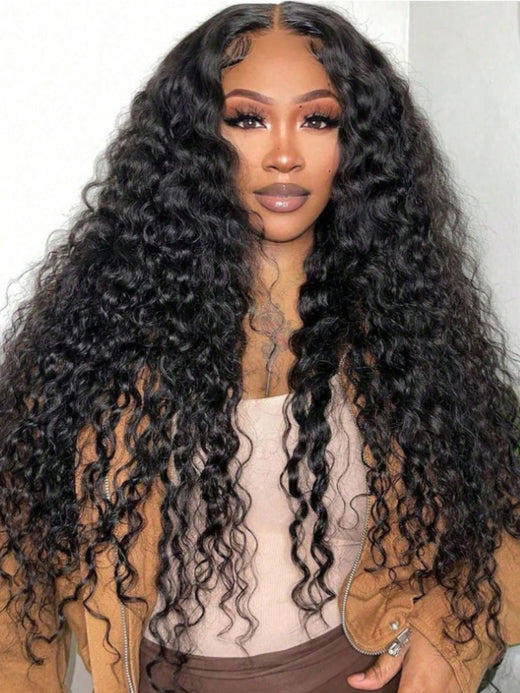 Part Max 9×6 Lace Wig Water Wave Glueless Wig Pre-Bleached Knots Pre-Cut HD Lace Wig Sterly Hair - sterlyhair