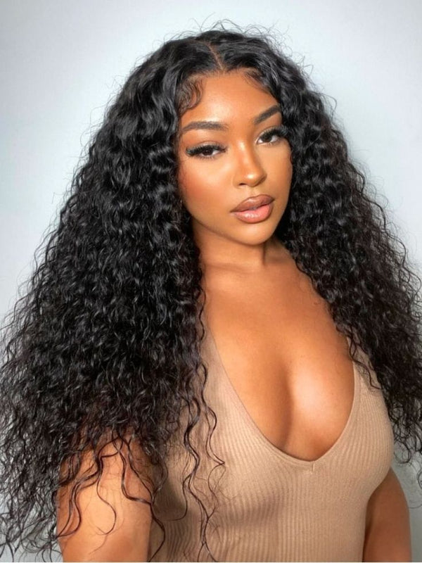 Part Max 9×6 Lace Wig Water Wave Glueless Wig Pre-Bleached Knots Pre-Cut HD Lace Wig Sterly Hair