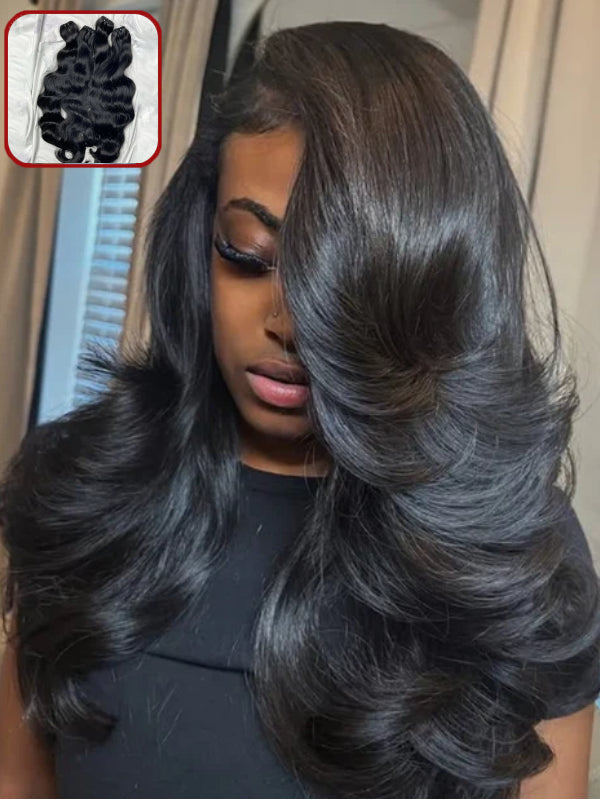 Raw Body Wave Bundles High Quality 100% Human Hair Cuticle Aligned - sterlyhair