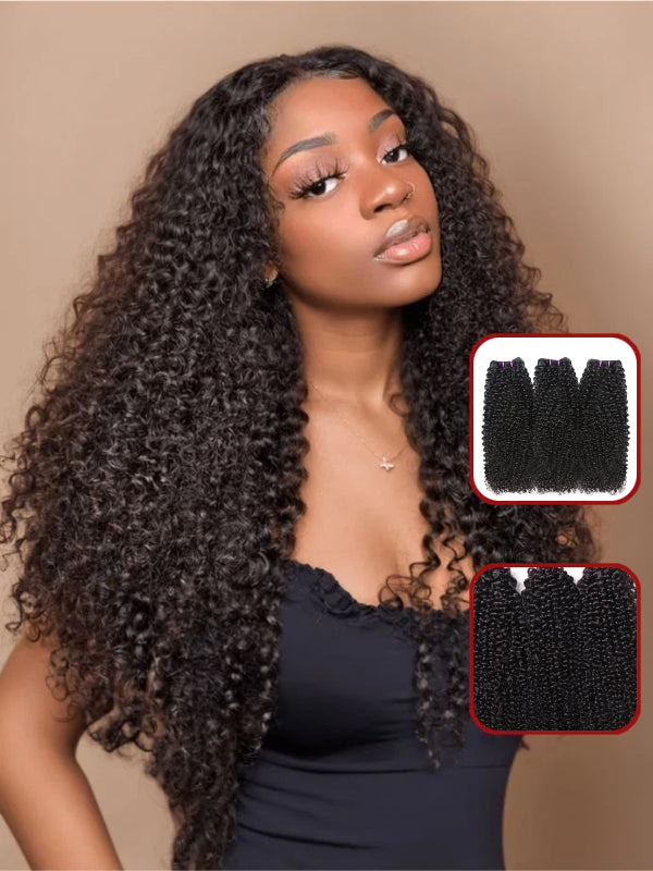 Raw Curly Wave Bundles High Quality 100% Human Hair Sterly Hair - sterlyhair