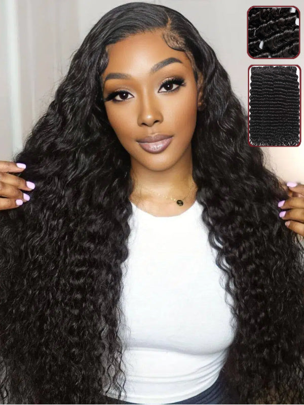 Raw Deep Wave Bundles High Quality 100% Human Hair Sterly Hair - sterlyhair