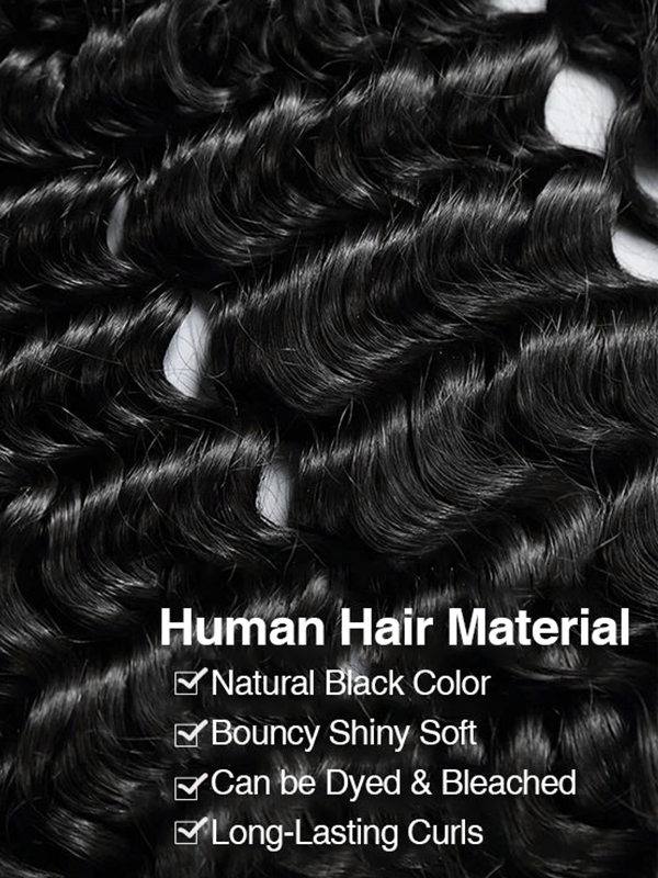 Raw Deep Wave Bundles High Quality 100% Human Hair Sterly Hair