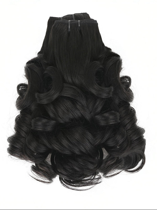 Raw Hair Clip In | Yaki Body lnvisible Edge Clip in Hair Extensions For Black Women 8pcs With 18 Clips