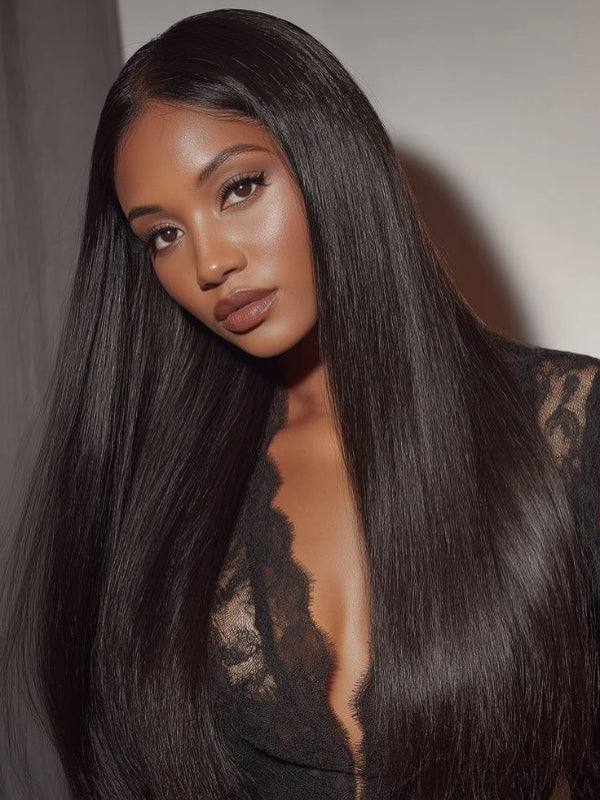 Raw Straight Human Hair Bundles High Quality Virgin Cuticle Aligned - sterlyhair