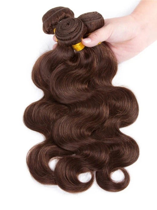 Sterly #2 Dark Brown Body Wave Human Hair Bundles - sterlyhair