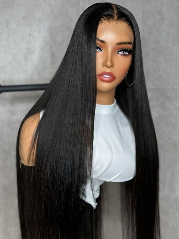 Sterly Glueless 13x6 HD Lace Wig Affordable Long Straight Lace Front Wigs Human Hair - sterlyhair