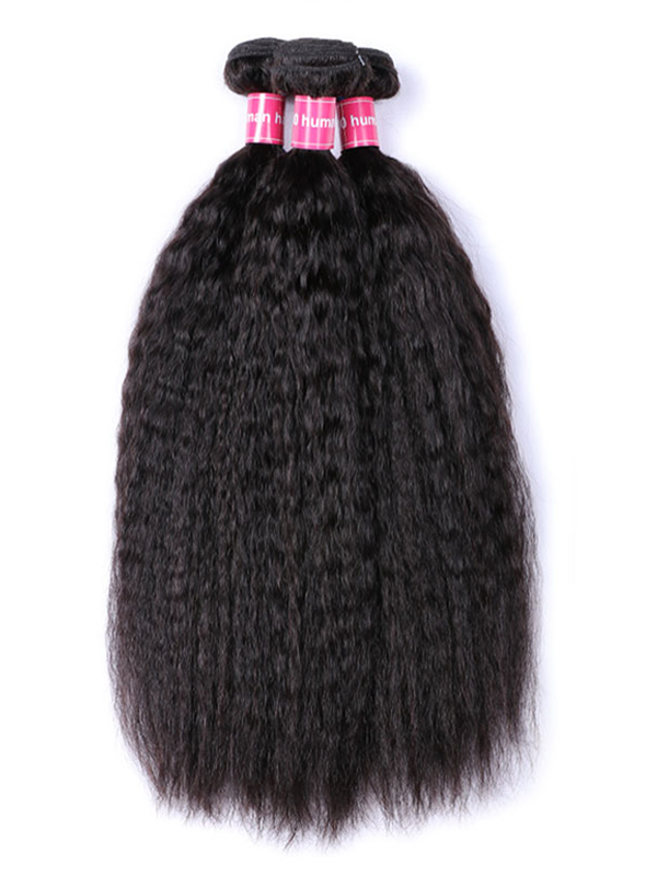 Sterly Hair 3/4 PCS Bundles Deal Brazilian Virgin Hair kinky Straight Bundles Human Hair Extensions - sterlyhair