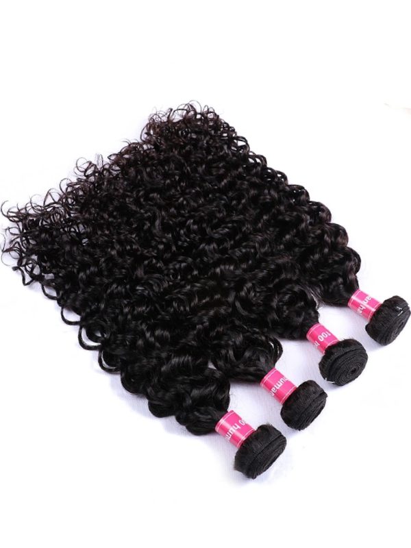 Sterly Hair Brazilian Virgin Hair 3/4 PCS Bundles Deal Water Wave Human Hair Extensions Bundles - sterlyhair