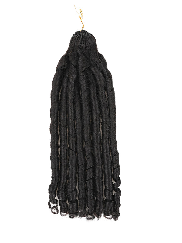 Sterly Hair Pixie Curls Feather Crochet Human Hair Extension Human Hair - sterlyhair