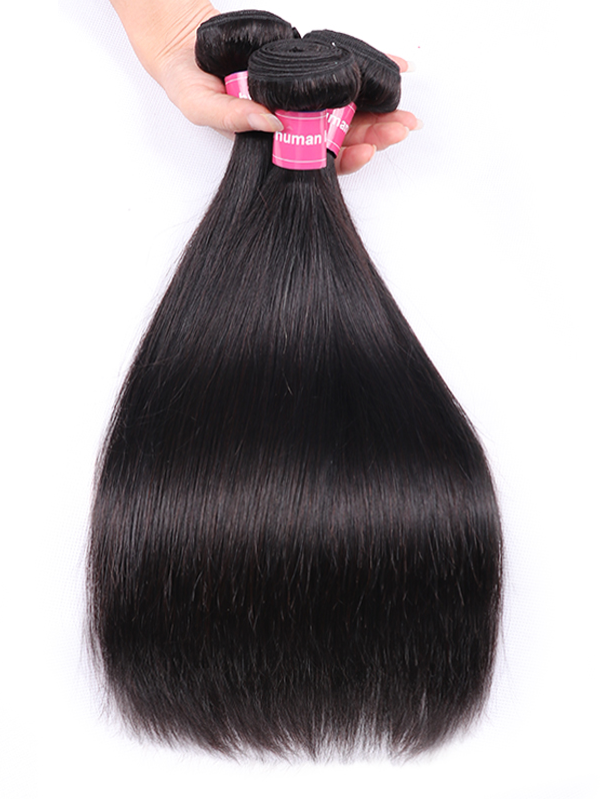 Sterly Hair Straight Hair 3/4PCS Bundles Deal Human Hair Extensions - sterlyhair