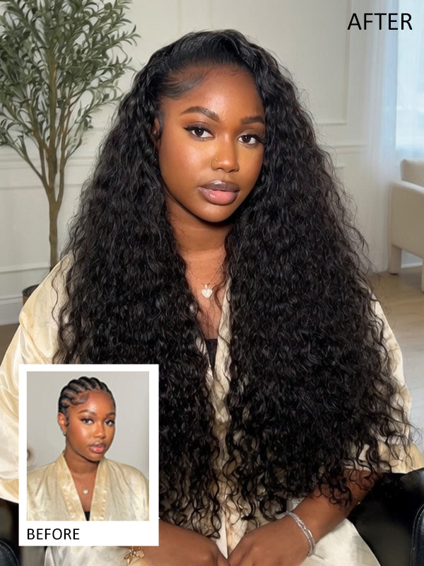 Sterly Hair Water Wave Feather Crochet Human Hair Extension Human Hair - sterlyhair