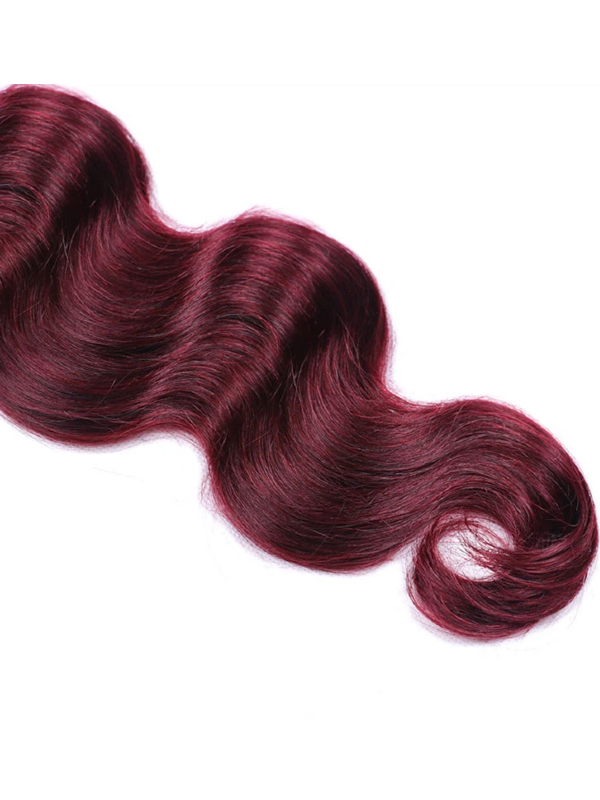 Sterly T1B/99j Colored Ombre Body Wave Bundles Human Hair Weave - sterlyhair