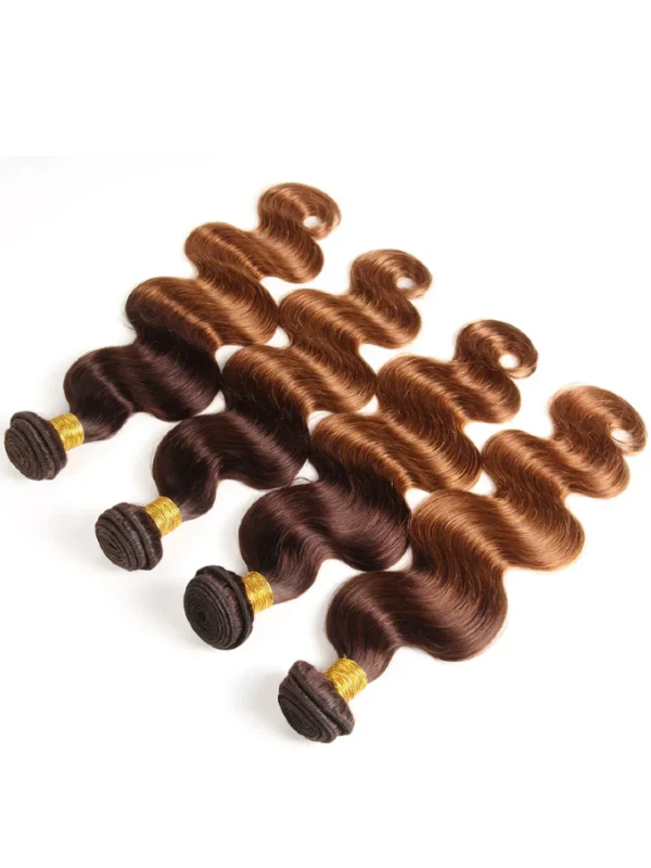 Sterly T4/30 Colored Ombre Body Wave Bundles Human Hair Weave - sterlyhair