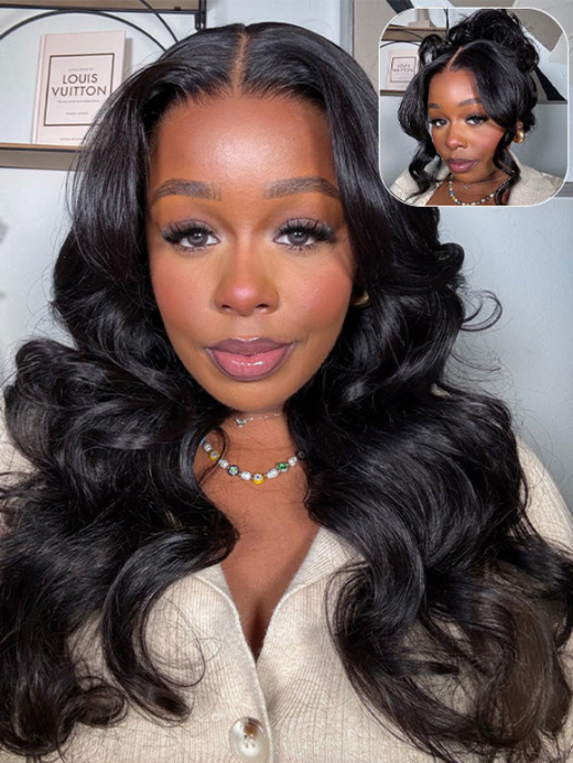 TikTok Hot | 250% Density Loose Body Wave Wig Natural Color 13x6 HD Lace Front Human Hair Wigs Sterly Hair - sterlyhair