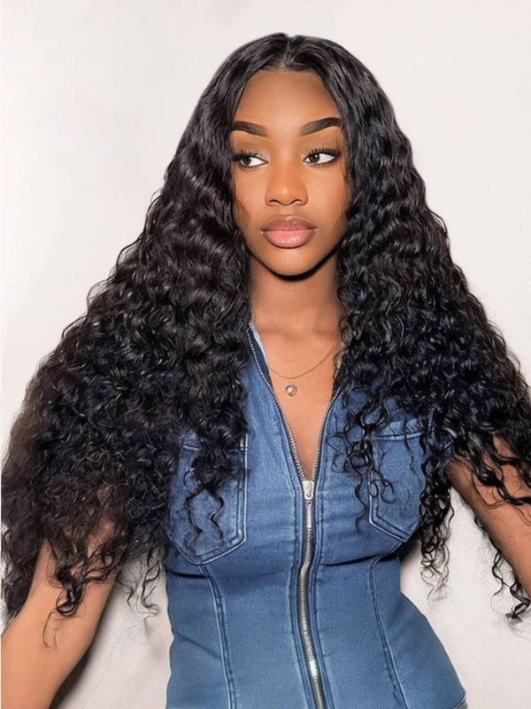 TikTok Hot | Sterly 13x6 Full Frontal Lace Deep Wave Wig 200% Density Human Hair Wigs