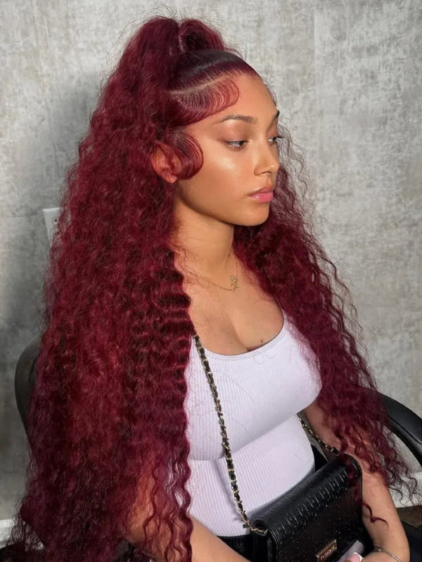 TikTok Hot | Sterly 13x6 Full Frontal Lace Deep Wave Wig 200% Density Human Hair Wigs - sterlyhair